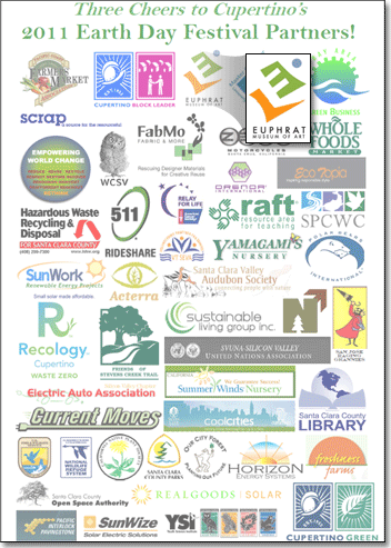 Cupertino's 2011 Earth Day Celebration Sponsors